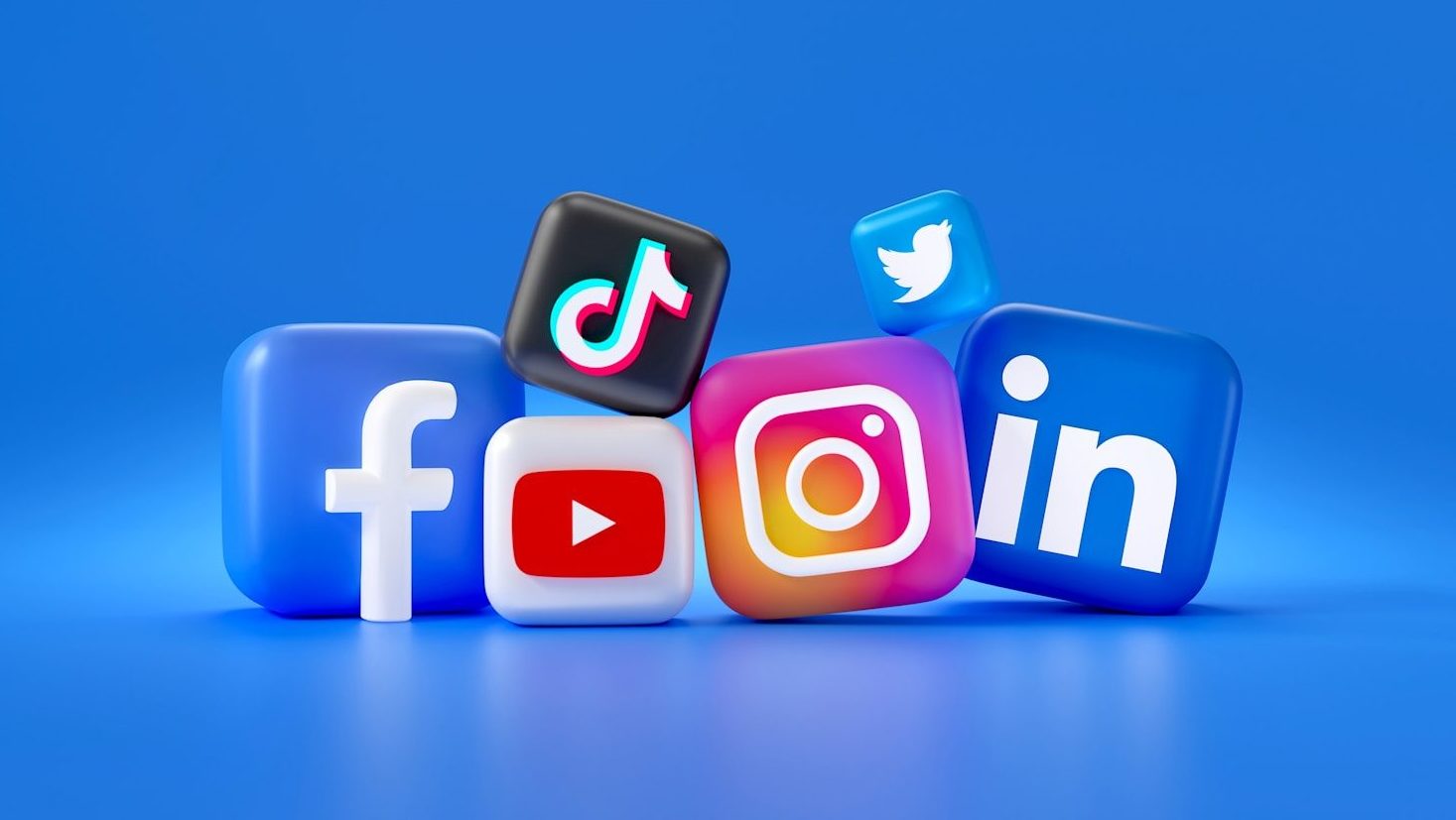 a group of different social media logos